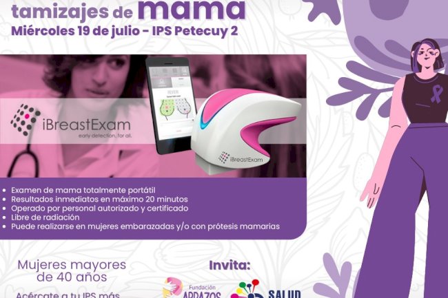 Jornada de tamizajes de mama