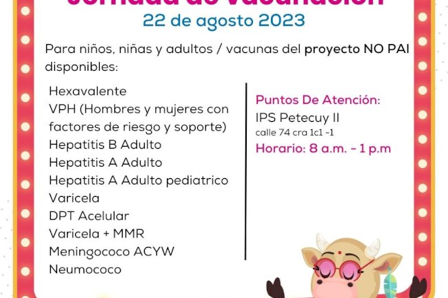 Jornada de Vacunación Ips Petecuy II