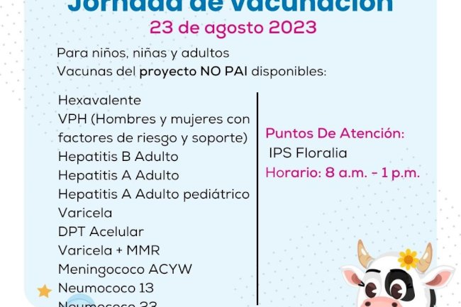 Jornada de Vacunación IPS Floralia