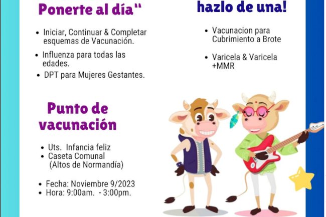 Jornada de vacunación