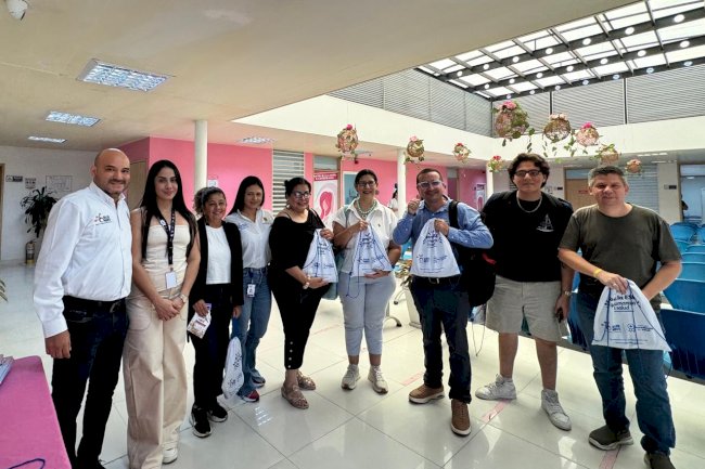 Delegación internacional conoció el modelo de atención integral para pacientes con cáncer de mama 