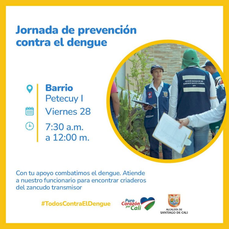 Jornada de prevención contra el dengue