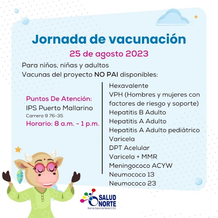 Jornada de vacunación Ips Pto Mallarino