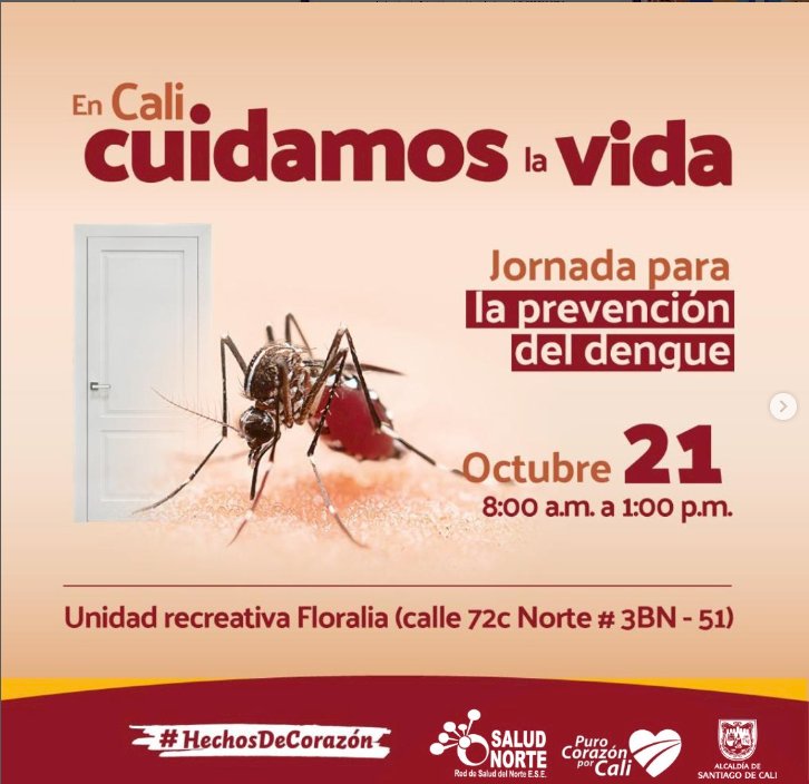 Jornada de pevención contra el dengue