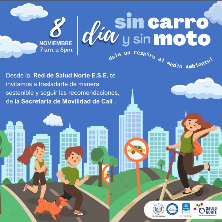 Día sin carro y sin moto