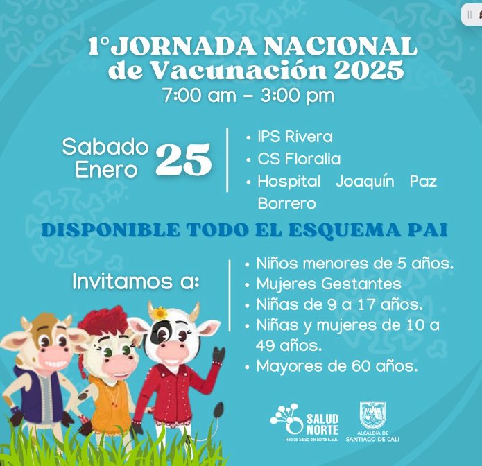 Jornada nacional de vacunación