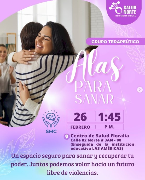¡Grupos de apoyo!