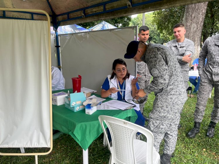 Jornada de salud en la Escuela Militar de Aviación Marco Fidel Suárez