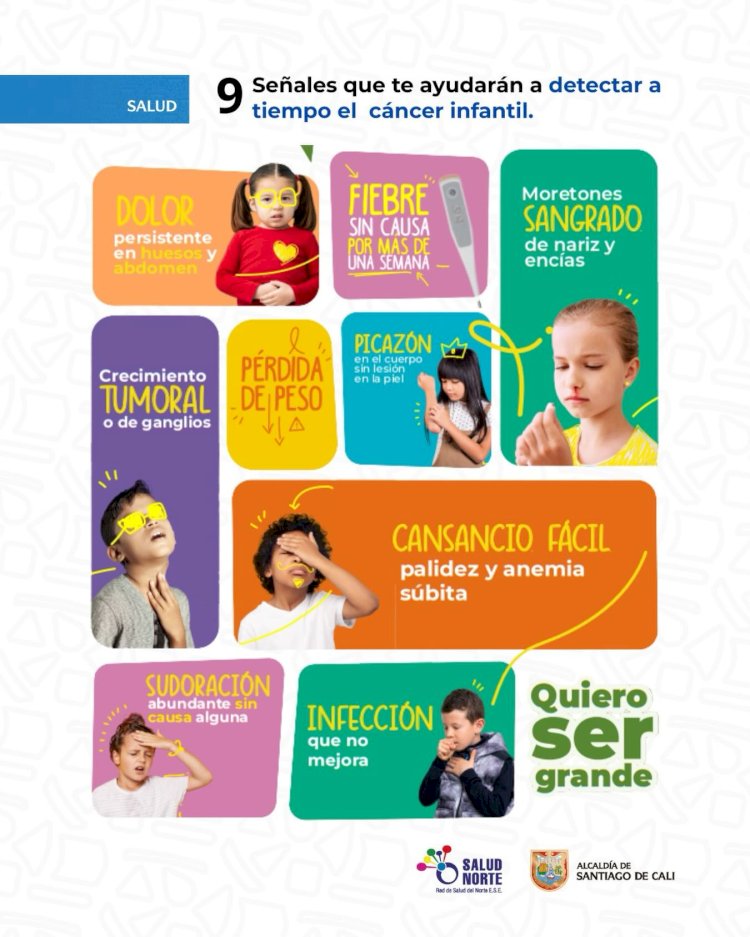La detección temprana del cáncer infantil salva vidas