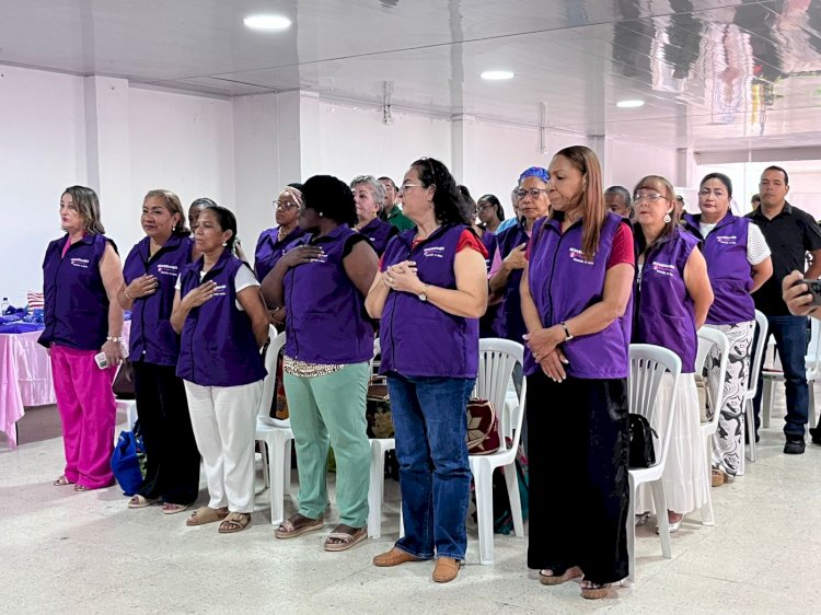 Mujeres que lideran: Guardianas Púrpura fortalecen la convivencia y el tejido social