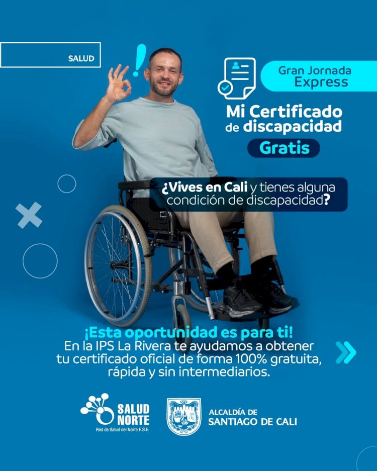 Gran Jornada Express de Certificación de Discapacidad: acceso gratuito a beneficios y oportunidades